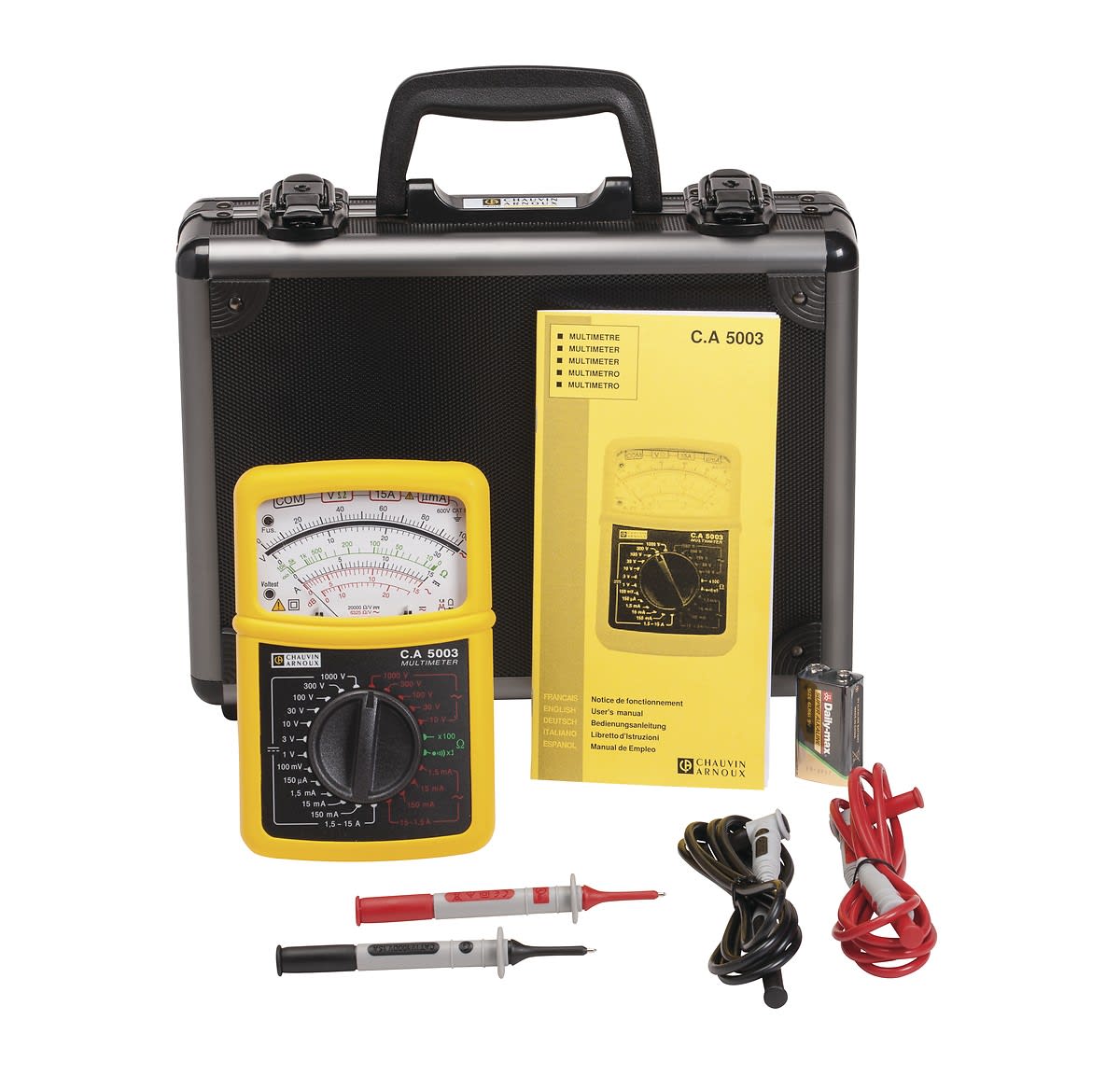 Chauvin-Arnoux - CA 5003 multimètre analogique livré en mallette