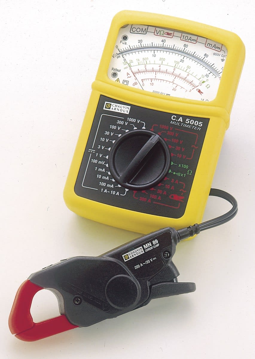 Chauvin-Arnoux - CA 5005 Multimètre avec pince MN89 en mallette