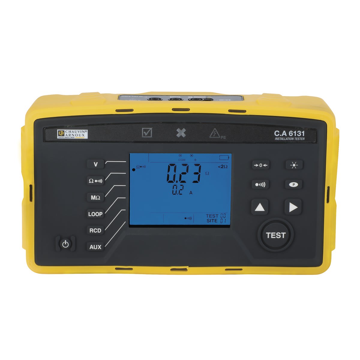 Chauvin-Arnoux - CA 6131 Contrôleur d'installation version EU