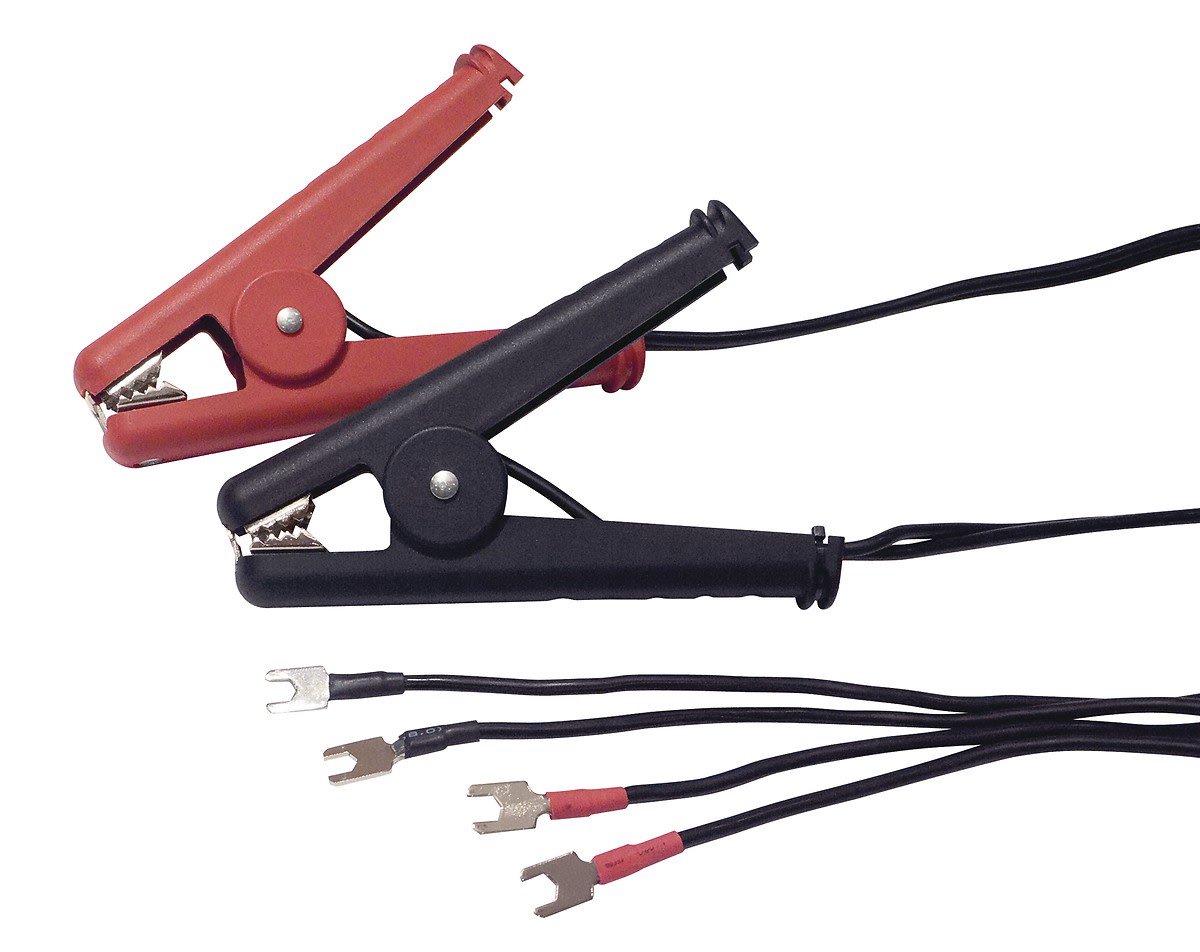 Chauvin-Arnoux - Jeu de 2 pinces Kelvin 10 A pour micro-ohmmètre