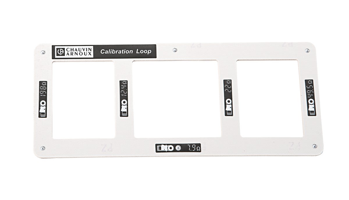 Chauvin-Arnoux - Boucle de calibration pour pinces de terre