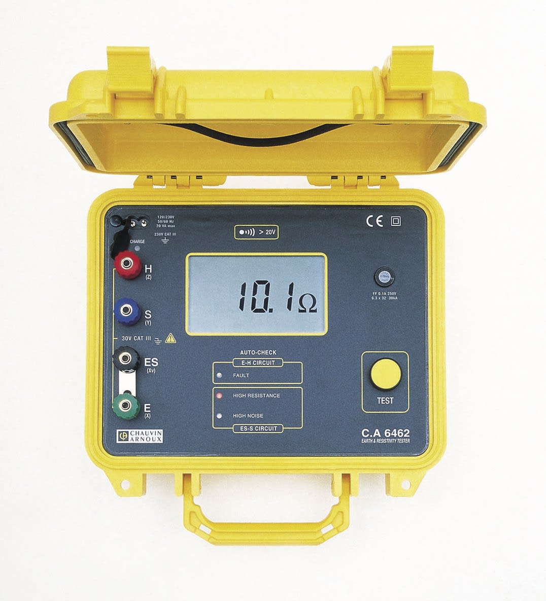 Chauvin-Arnoux - CA 6462 EURO - KIT Contrôleur de terre Résistivité 100m
