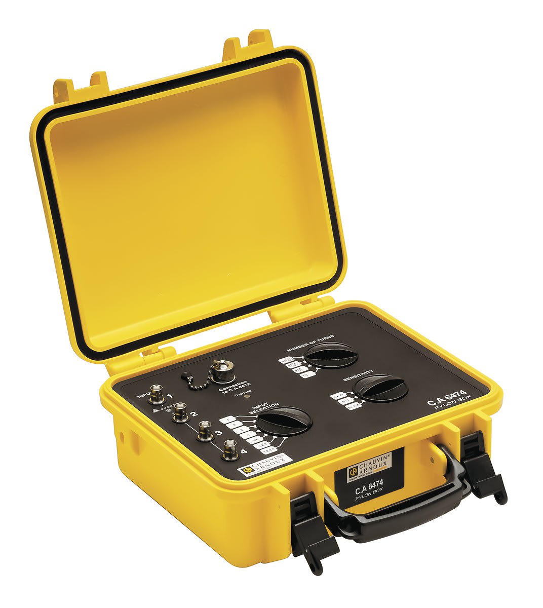 Chauvin-Arnoux - CA 6474 Complément Terre des pylônes avec 4 AmpFlex 5 m