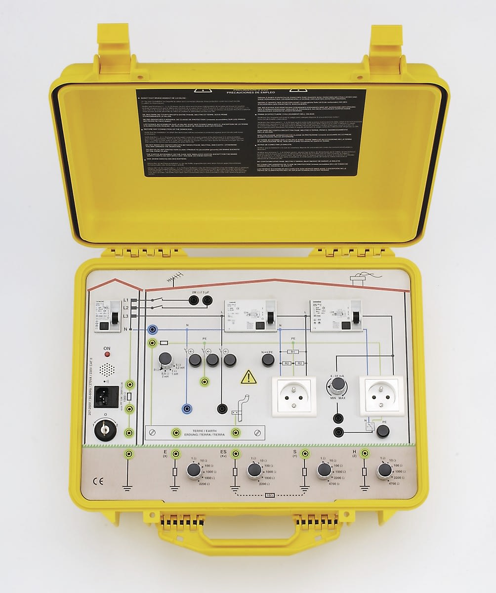 Chauvin-Arnoux - CA 6710 Valise didactique contrôle N FC 15-100 & IEC 60464-6