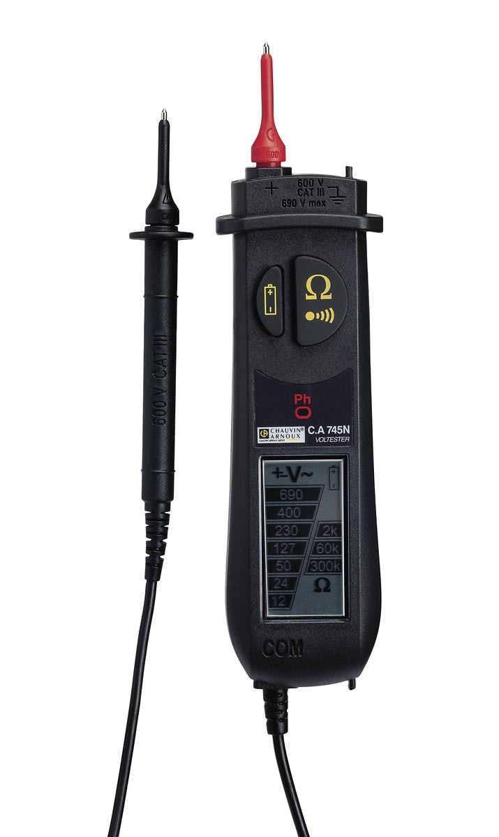 Chauvin-Arnoux - CA 745N Testeur de tension et de continuité