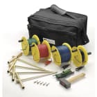 Chauvin-Arnoux - Kit de Terre/Résistivité 4P (100M) avec piquets et bobines