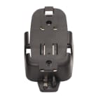 Chauvin-Arnoux - Support mural noir pour fixation de l'enregistreur CA 1510 ou L452