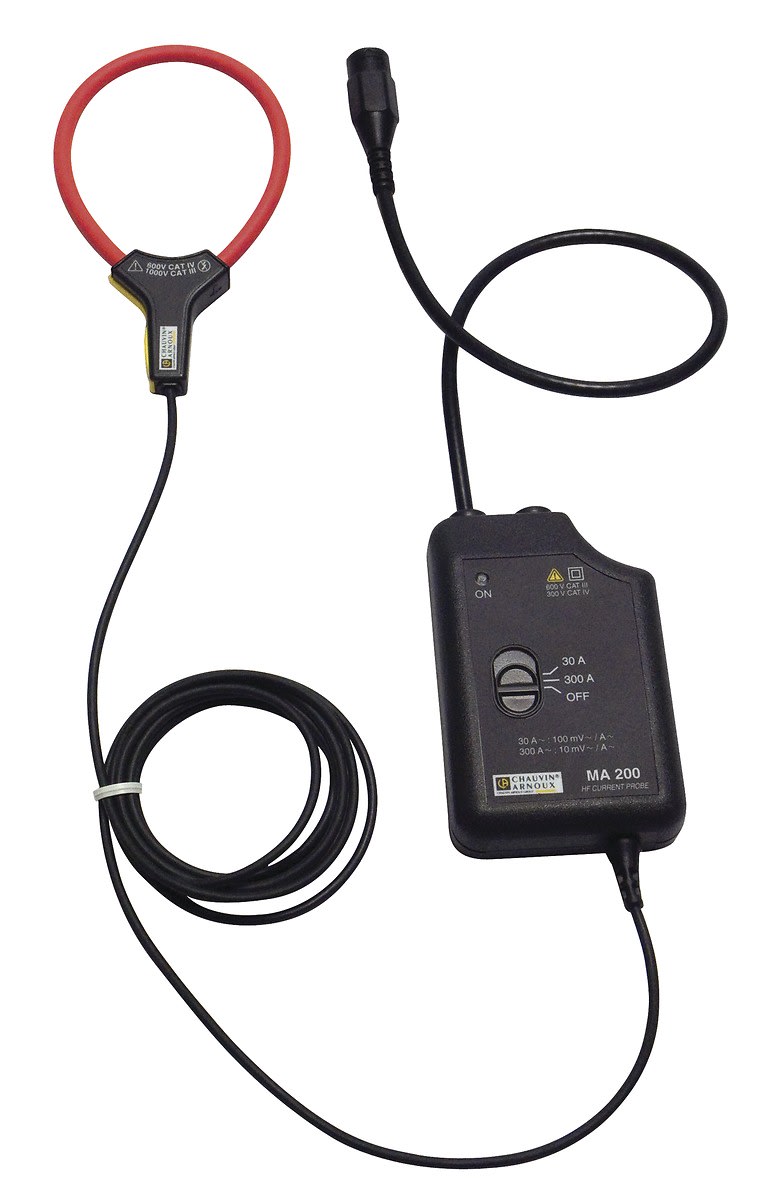 Chauvin-Arnoux - Sonde de courant MiniFlex MA200 30-300A 250mm pour oscilloscope