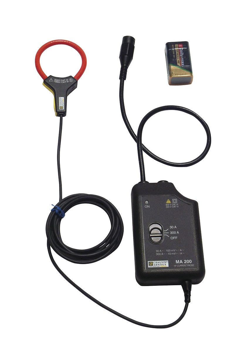 Chauvin-Arnoux - Sonde de courant MiniFlex MA200 30-300A 170mm pour oscilloscope