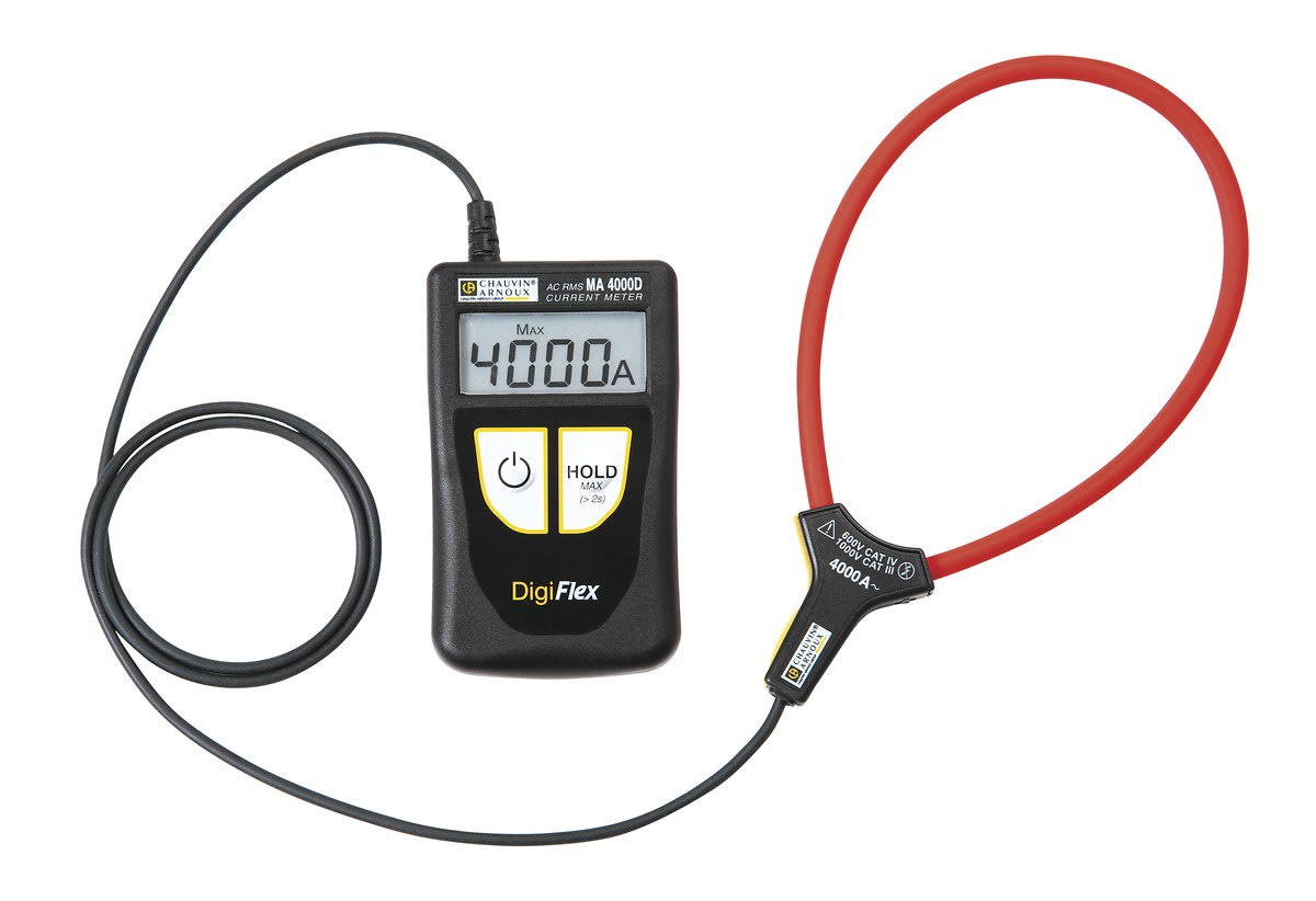 Chauvin-Arnoux - Ampèremétre DigiFlex MA4000-350 TRMS 4000A AC à capteur flexible