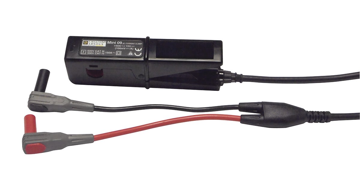 Chauvin-Arnoux - Pince ampèremétrique AC MINI 09 sortie tension