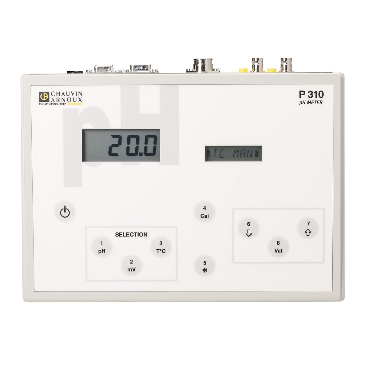 Chauvin-Arnoux - pH-metre de table P310 mesures de pH et rédox