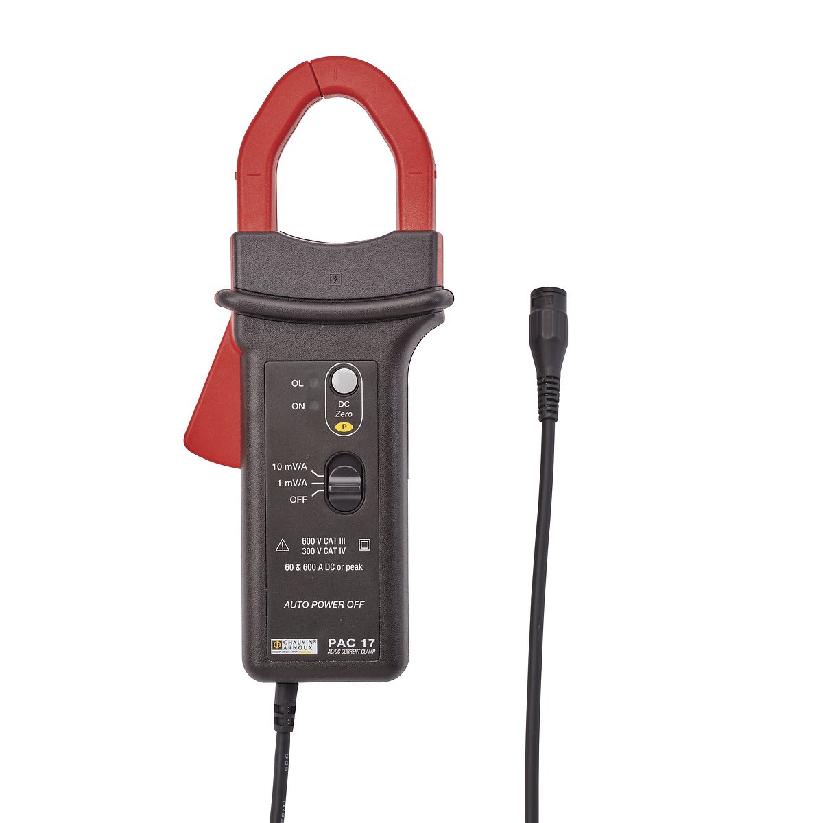 Chauvin-Arnoux - Pince ampèremétrique AC-DC PAC17 sortie Oscilloscope