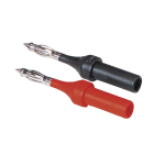 Chauvin-Arnoux - Pointes de rechange D4 fiche male 4mm RD/BK