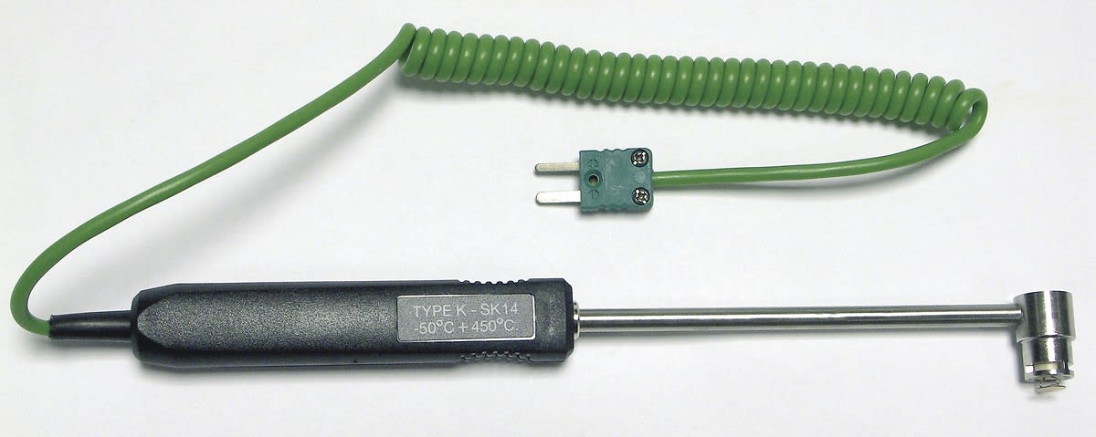 Chauvin-Arnoux - Capteur de température SK14 surface coudé -50+450°C isolé