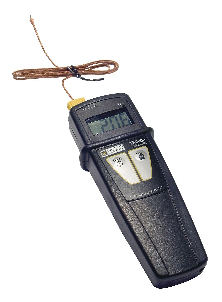 Chauvin-Arnoux - TK2000 Thermomètre numérique 1 voie couple K