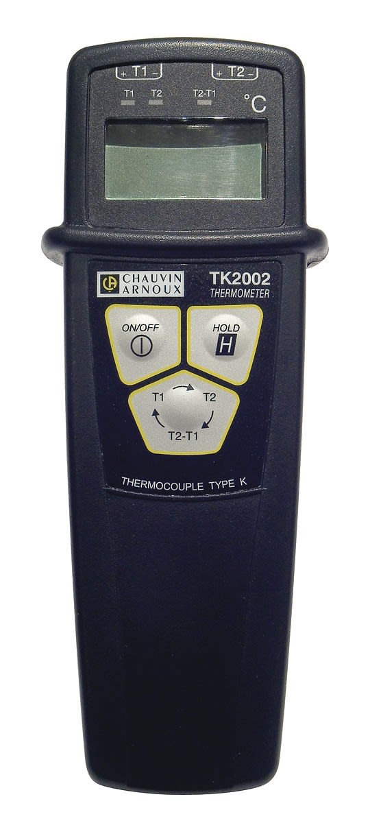 Chauvin-Arnoux - TK2002 Thermomètre numérique 2 voies couple K