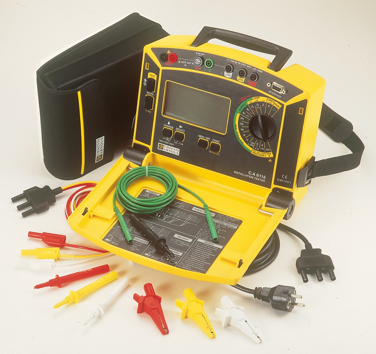 Chauvin-Arnoux - Cordon de mesure tripode pour contrôleur CA 6115/CA 6114