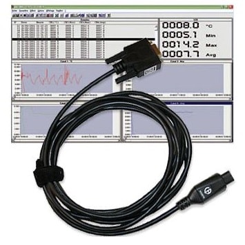 Chauvin-Arnoux - Câble de liaison optique RS232 pour CA6470N et CA 6471