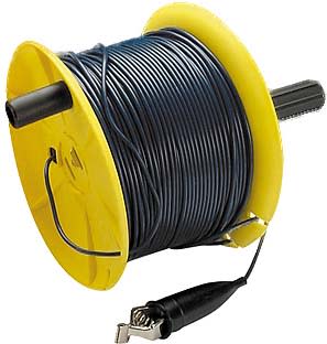 Chauvin-Arnoux - Bobine de câble noir 33m pour kit de terre