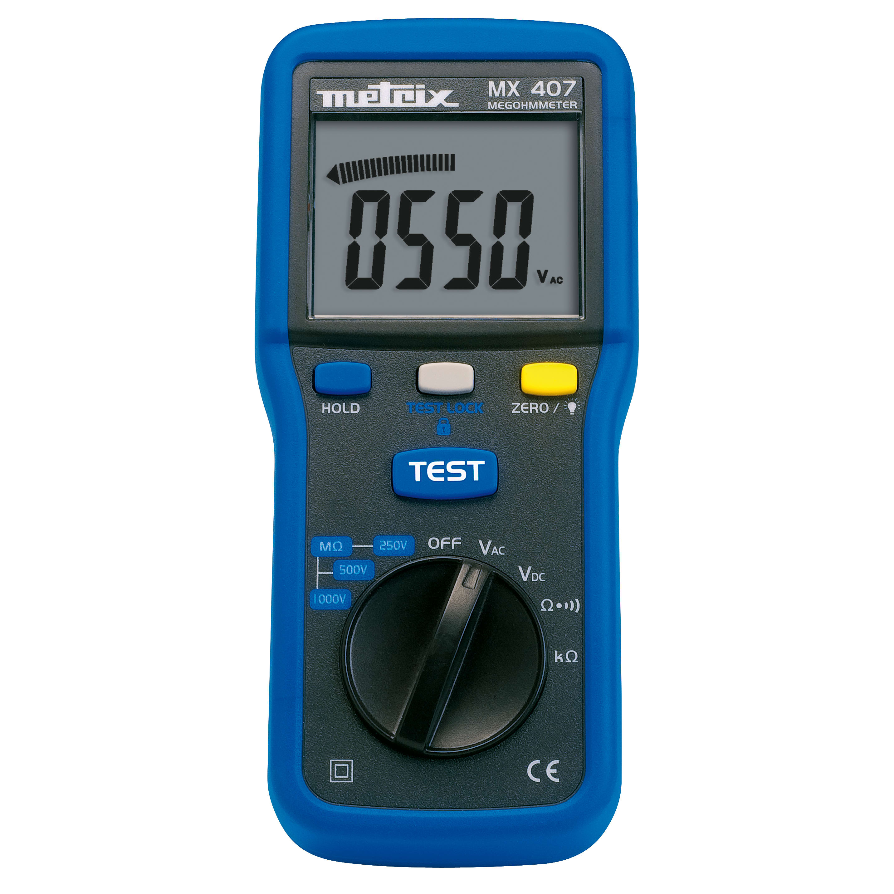 Metrix - MEGOHMMETRE 1000V MX 407