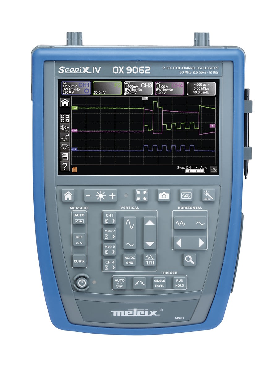 Metrix - SCOPIX IV OX9062 oscilloscope numérique 2voies 60MHz