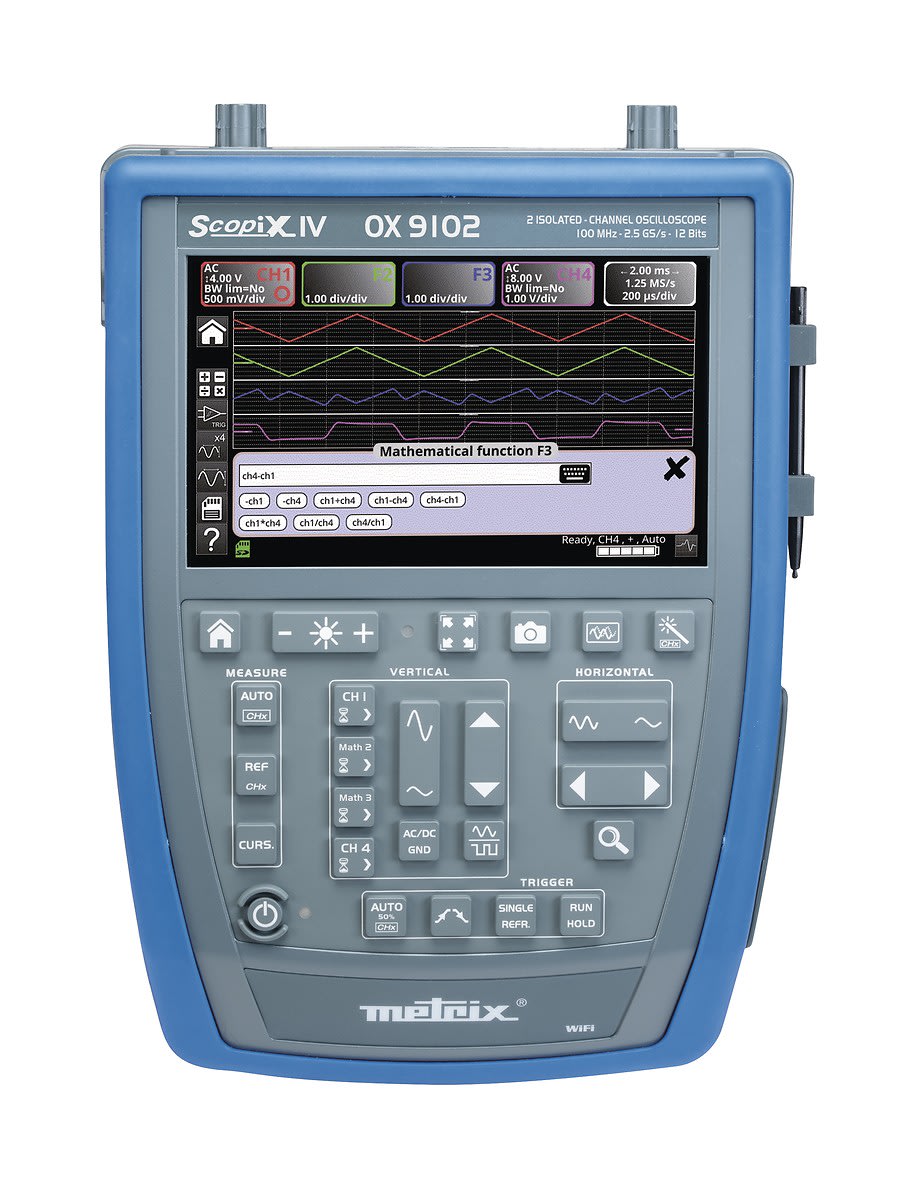Metrix - SCOPIX IV OX9102 oscilloscope num 2voies 100MHz