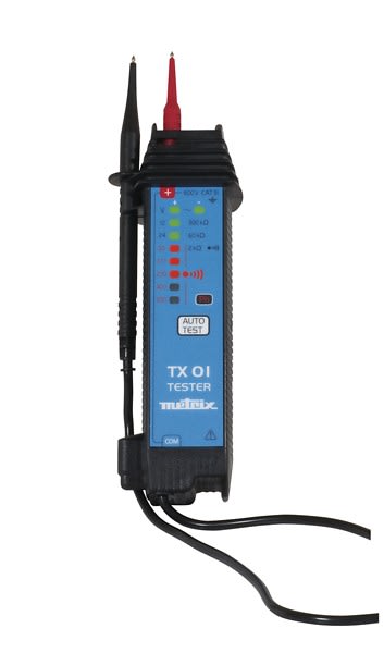 Metrix - TX01 Testeur de tension et de continuité à LEDs