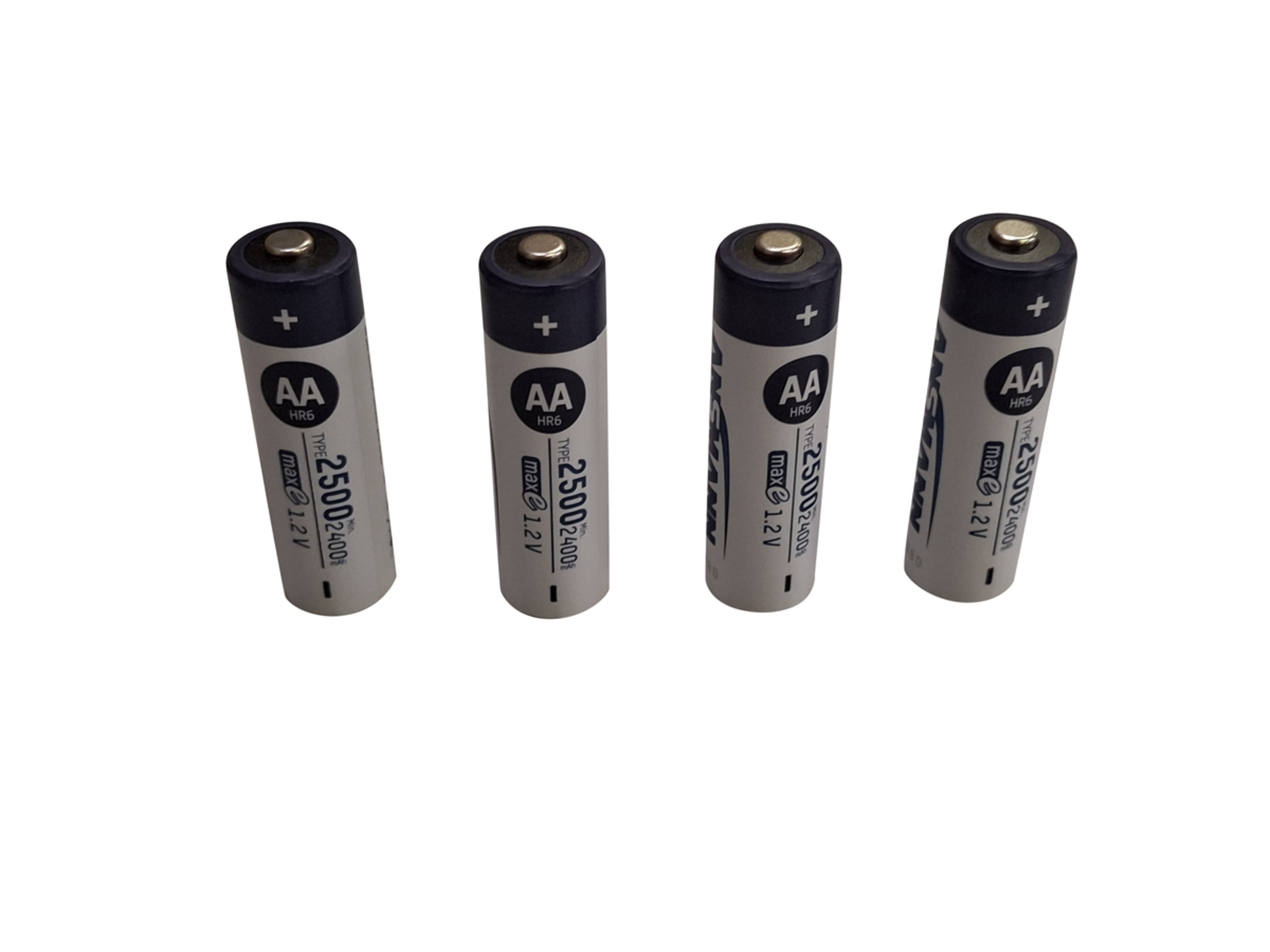 Metrix - Lot de 4 accumulateurs rechargeables AA/LR6