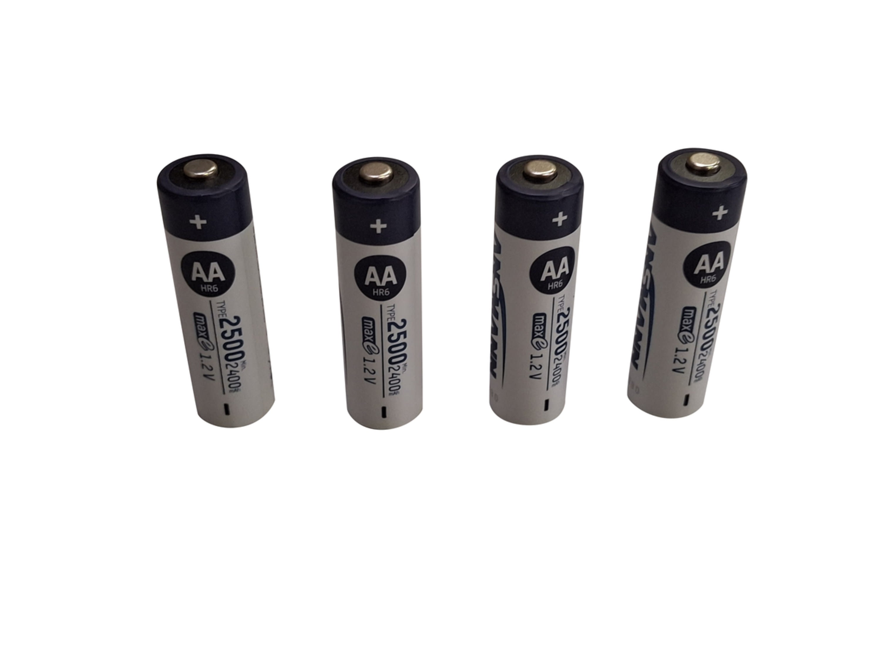 Metrix - Lot de 4 accumulateurs rechargeables AA/LR6