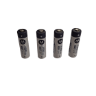 Metrix - Lot de 4 accumulateurs rechargeables AA/LR6