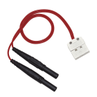 Metrix - Cordon adaptateur sonde Pt100/Pt1000 pour multimètre