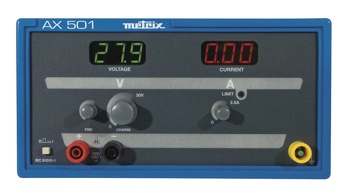 Metrix - Alimentation de laboratoire simple voie 30V