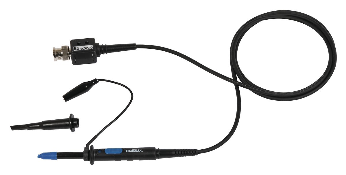 Metrix - Sonde standard Oscillo. 1:1/1:10-200MHz 300V CATII