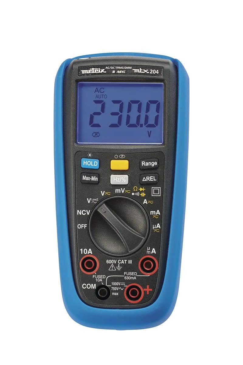 Metrix - Multimètre numérique 6000 points TRMS BASYC