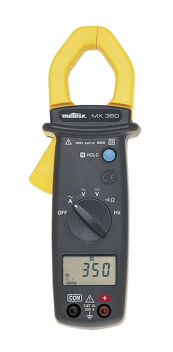 Metrix - MX 350 Pince multimètre numérique 400 A TRMS
