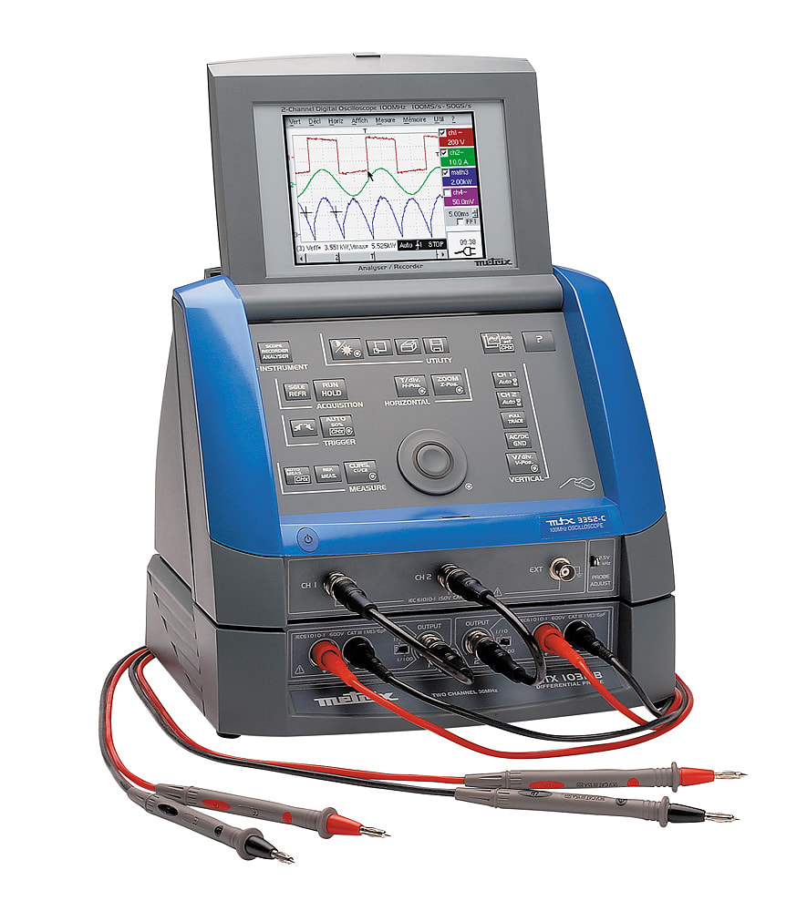 Metrix - Sonde différentielle 2X30MHZ Entrées Banane