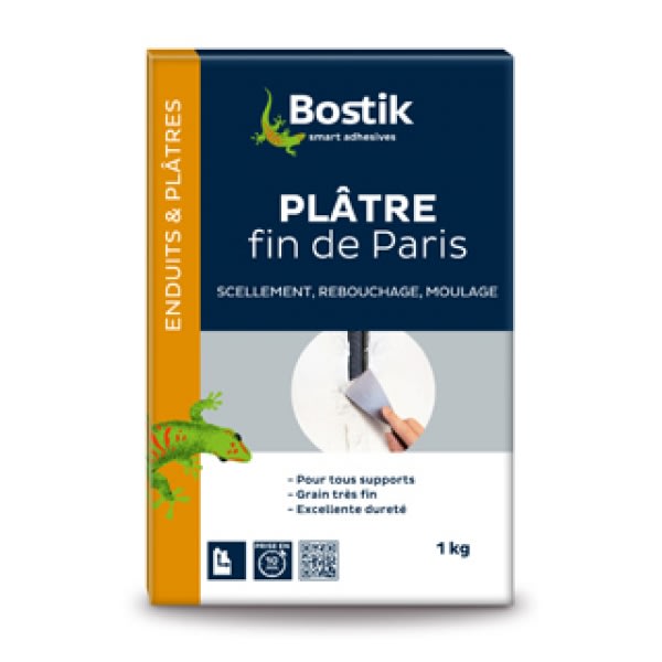 BOSTIK - PLATRE FIN PRISE RAPIDE intérieur COV A+