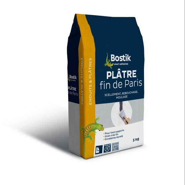BOSTIK - PLATRE FIN PRISE RAPIDE intérieur COV A+