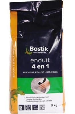 BOSTIK - B.ENDUIT 4EN1 POUDRE Sac 5KG/C4