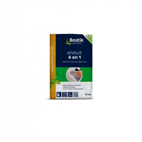 BOSTIK - B.ENDUIT 4EN1 Sac 25KG/P40