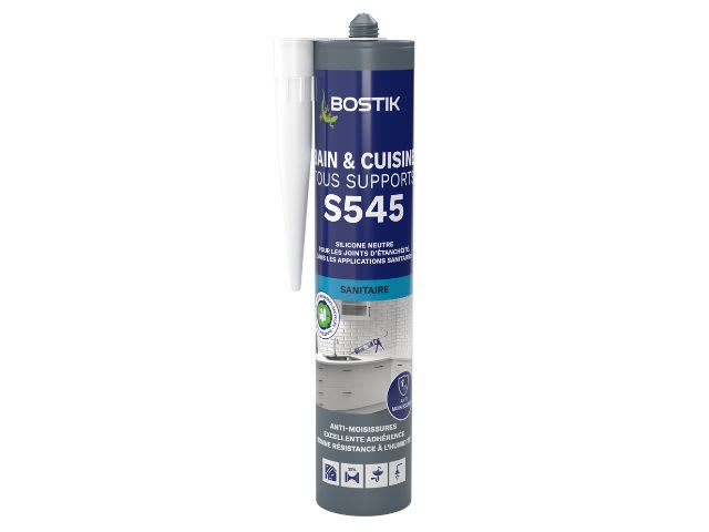 BOSTIK - B. S545 BAIN CUISINE TOUS SUPPORTS - GRIS BETONct300ml