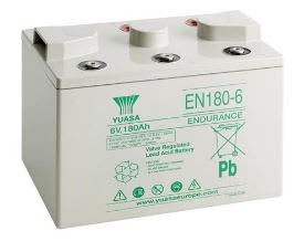 Yuasa - Batterie stationnaire étanche au plomb gamme endurance 180Ah 6V