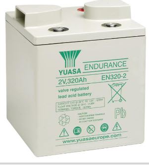 Yuasa - Batterie stationnaire étanche au plomb gamme endurance 320Ah 2V