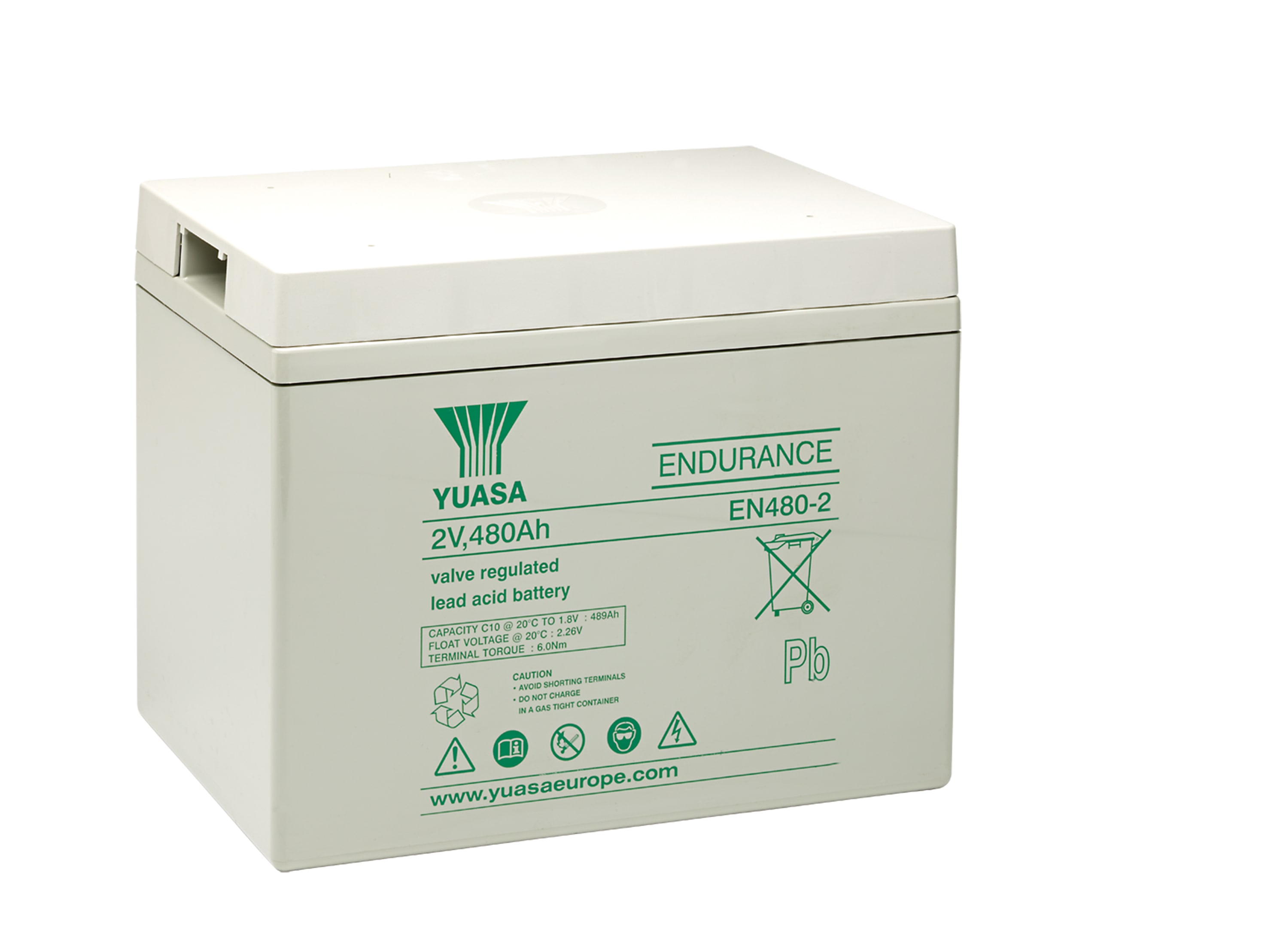 Yuasa - Batterie stationnaire étanche au plomb gamme endurance 480Ah 2V