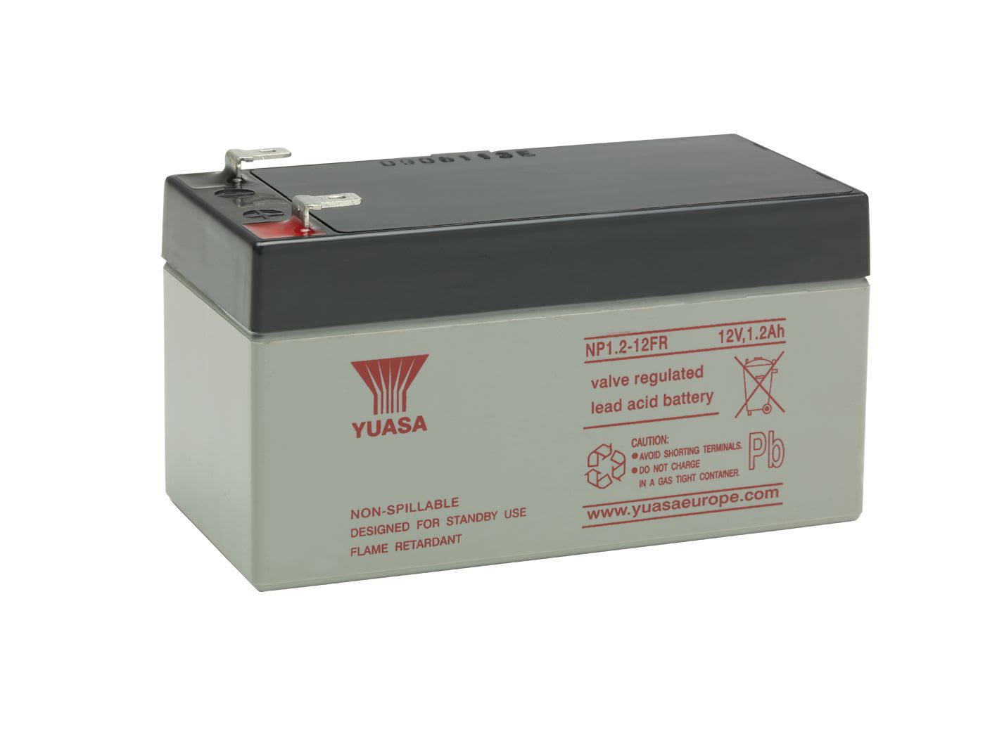 Yuasa - Batterie stationnaire étanche au plomb NP 1.2Ah 12V ? BAC V0 FR