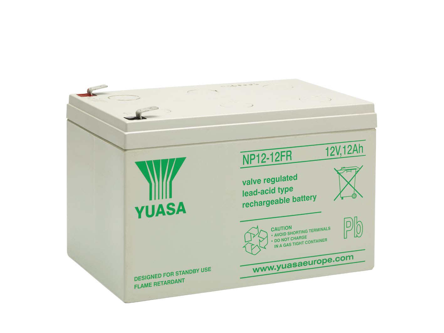 Yuasa - Batterie stationnaire étanche au plomb NP 12Ah 12V ? BAC V0 FR