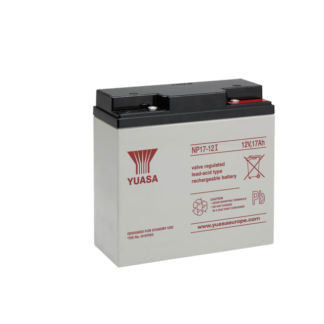 Yuasa - NP17-12I - Batterie stationnaire étanche au plomb NP 17Ah 12V