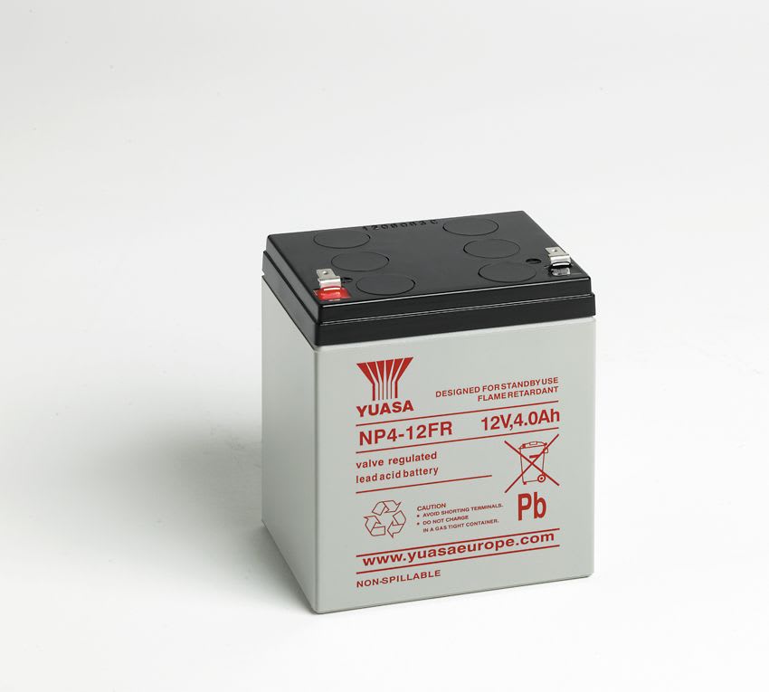 Yuasa - Batterie stationnaireétanche au plomb NP 4Ah 12V ? BAC V0 FR
