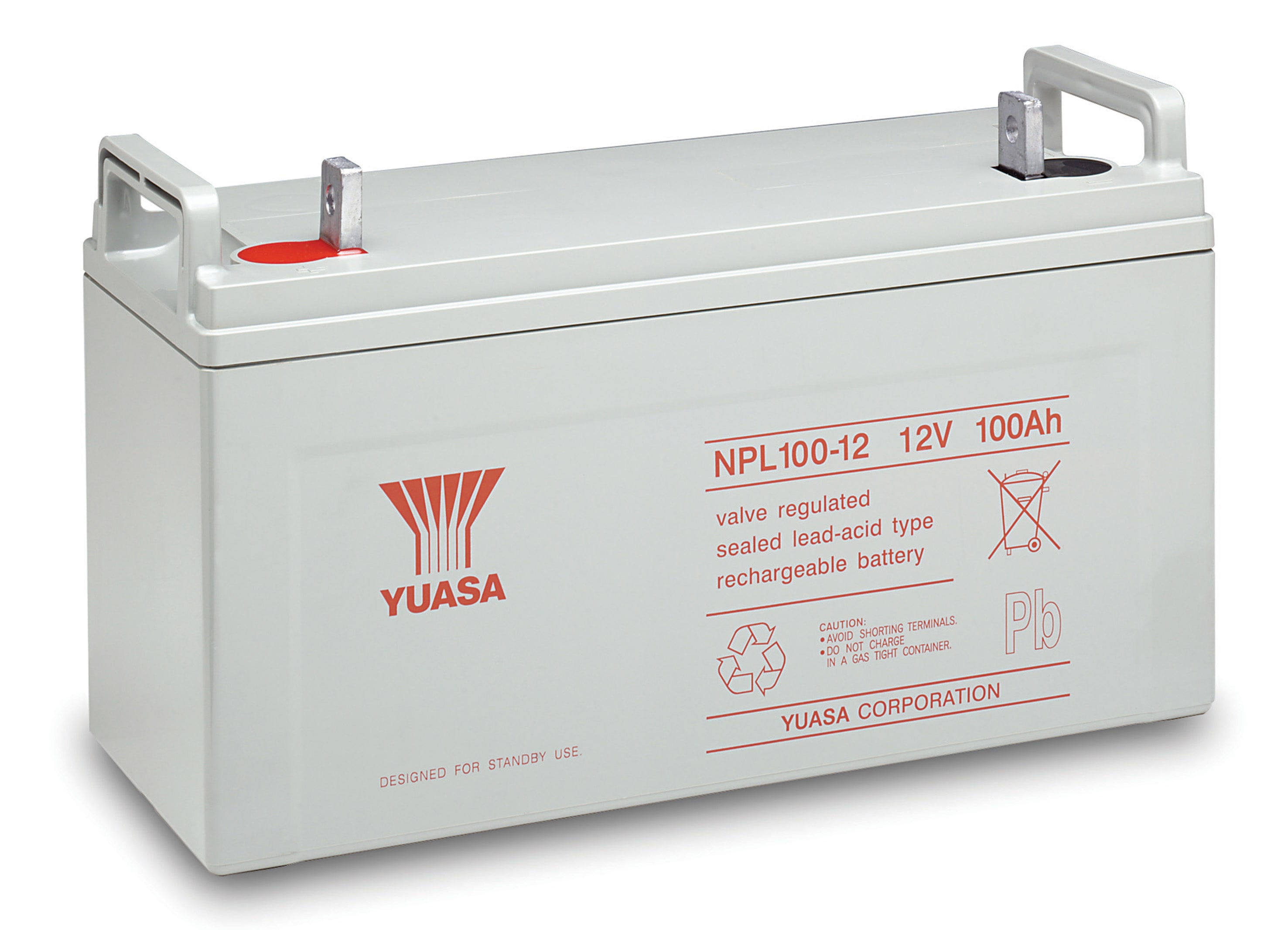 Yuasa - Batterie étanche au plomb NPL100Ah 12V ? BAC V0 FR - duree de vie : 10 ans